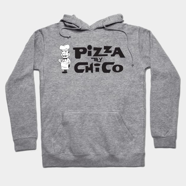 Pizza by Chico Hoodie by dirtysouth